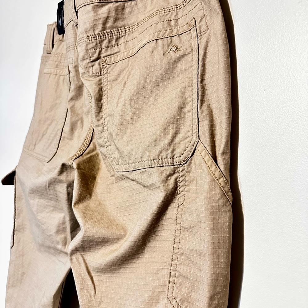 NWOT Women’s Ridgecut Toughwear Carpenter Ripstop Activewear Sz14 Tan gorpcore - Picture 4 of 7